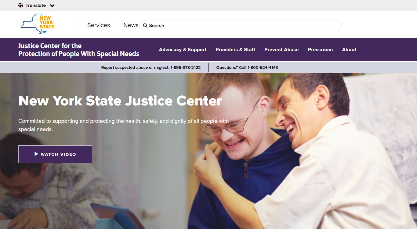 Justice Center for the Protection of People With Special Needs